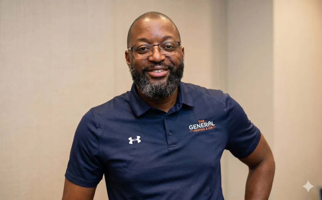 Adé Sampson, co-founder and licensed HVAC contractor