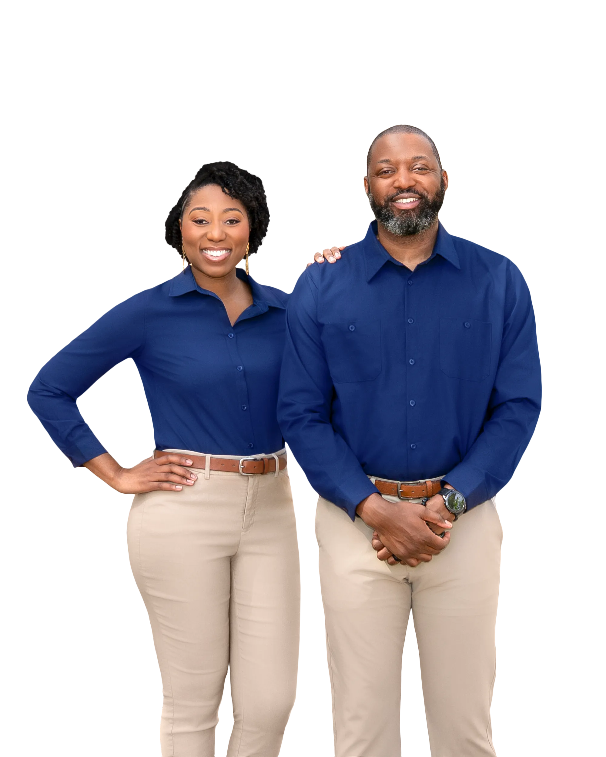 Adé Sampson and La Toya Luces-Sampson, co-founders of The General Heating and Air