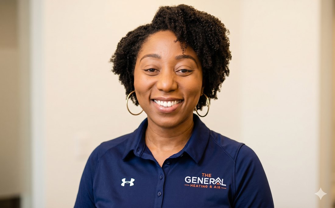 La Toya Luces-Sampson, MD, co-founder and board-certified physician at The General Heating & Air